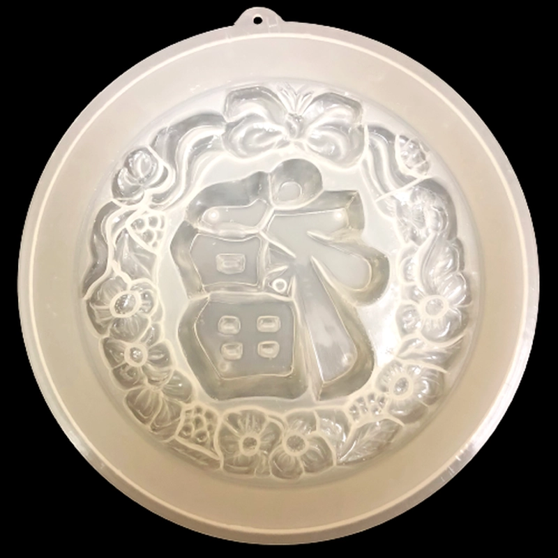 Khuôn rau câu sinh nhật, cưới hỏi chữ Phước – Khuôn hình tròn loại 20 cm - Mã số 1245 338696