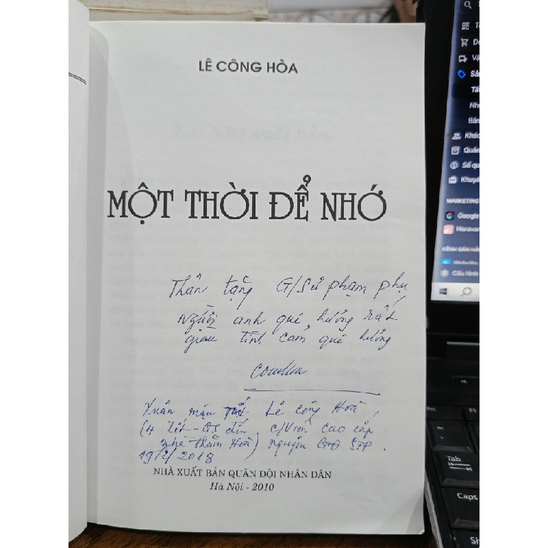 Một thời để nhớ - Lê Công Hòa 507188