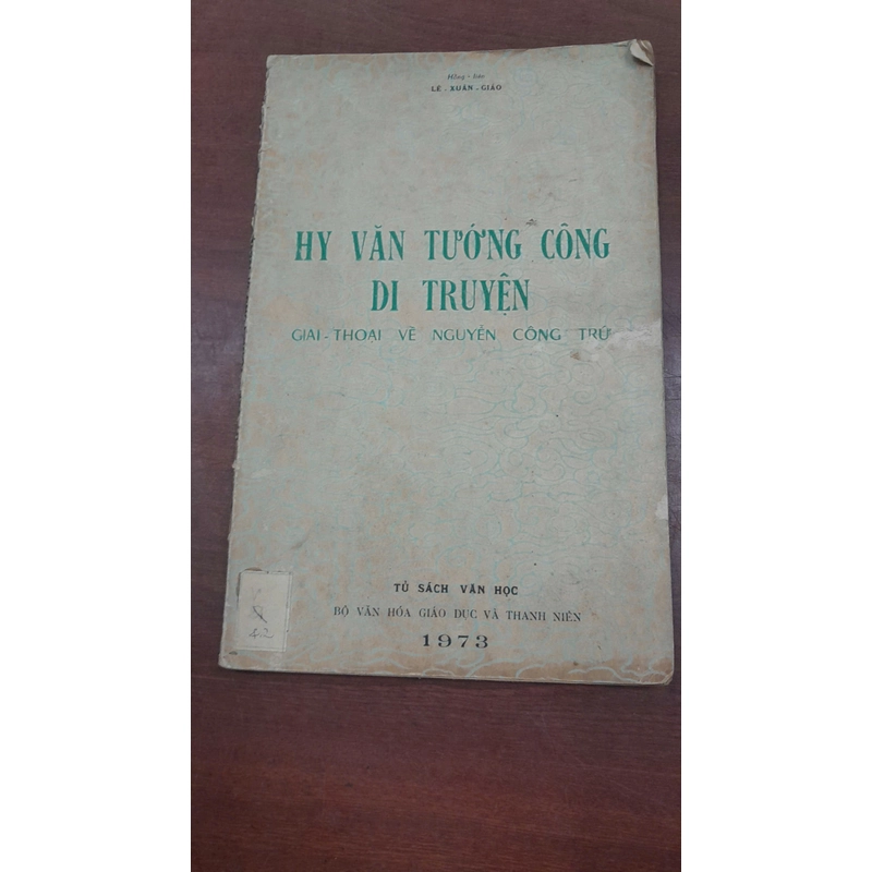 HY VĂN TƯỚNG CÔNG DI TRUYỆN 275093