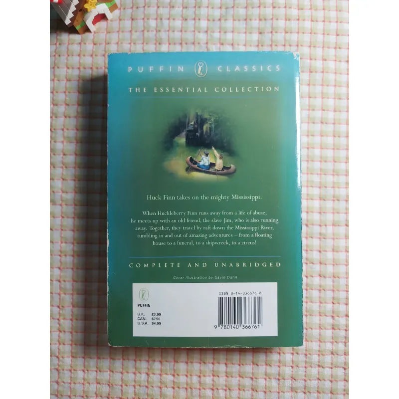 THE ADVENTURES OF HUCKLEBERRY FINN – Mark Twain Puffin Classics 749392