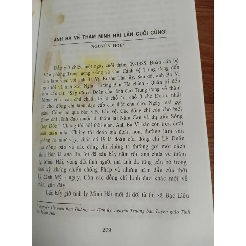 SÁCH LÊ DUẨN HOẠT ĐỘNG TẠI CÀ MAU 968688