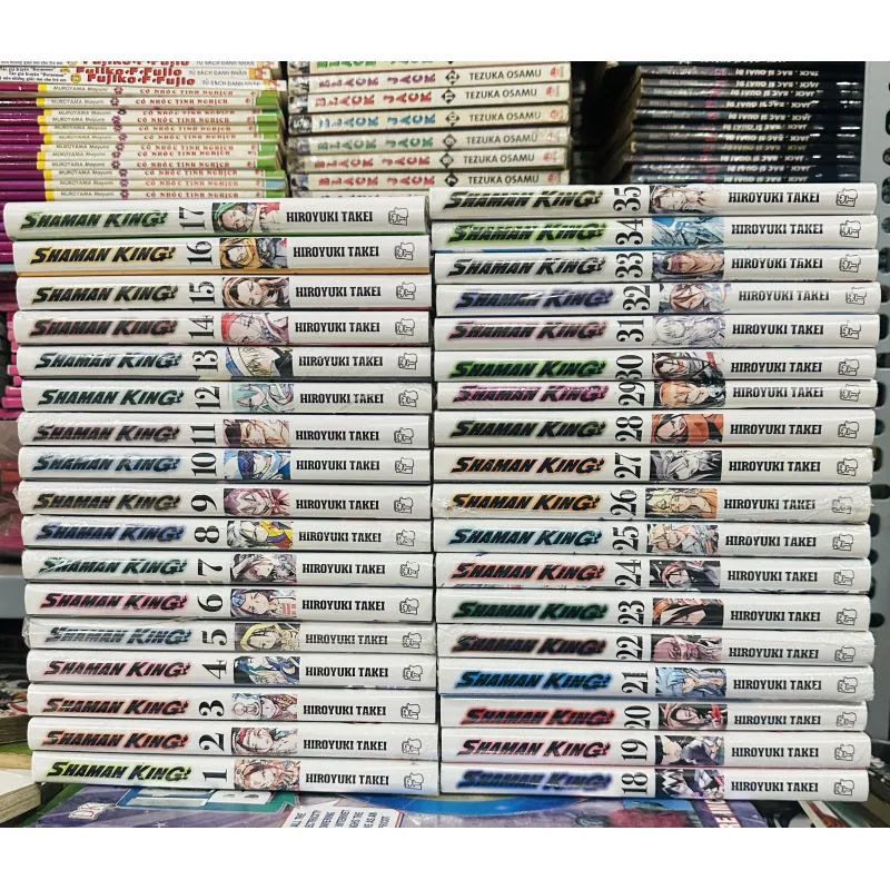 Shaman king Full 35 tập nguyên seal  783574