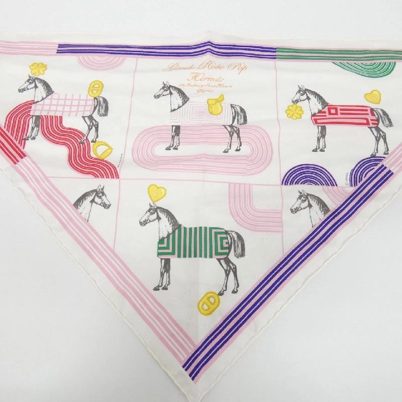 Charm hình tam giác Hermès 883896S khăn choàng - Hàng hiệu Authentic 807273