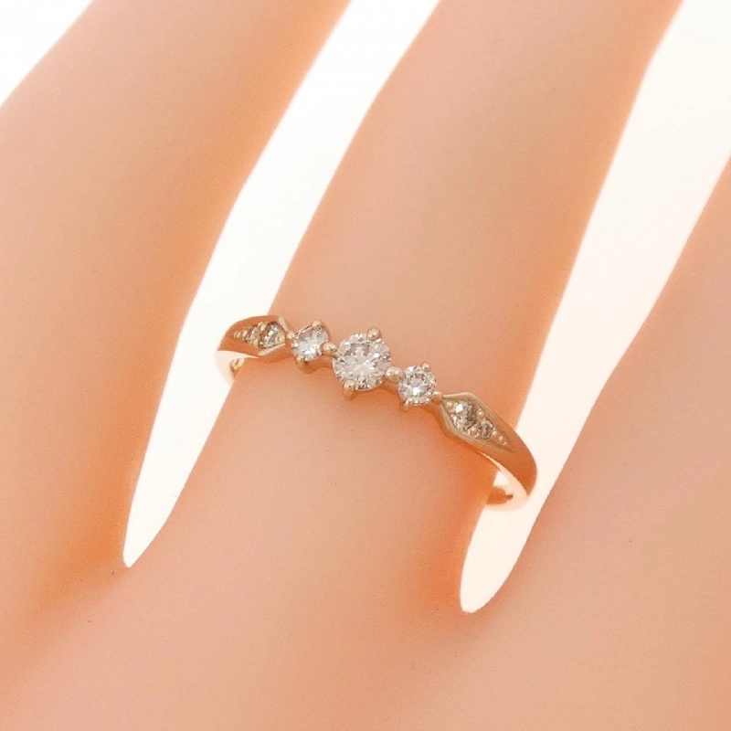 Nhẫn kim cương K18PG 0.15CT 667824