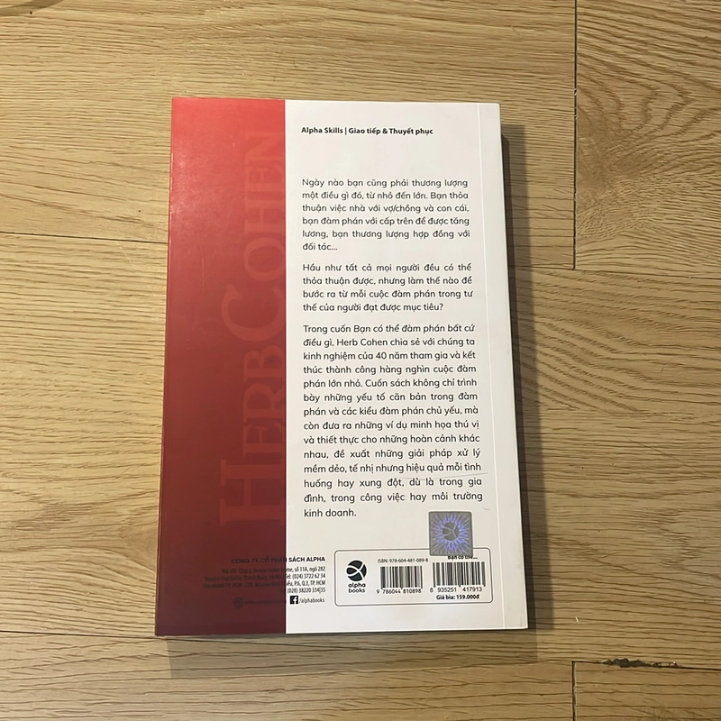 Bạn có thể đàm phán bất cứ điều gì - Herb Cohen 498001