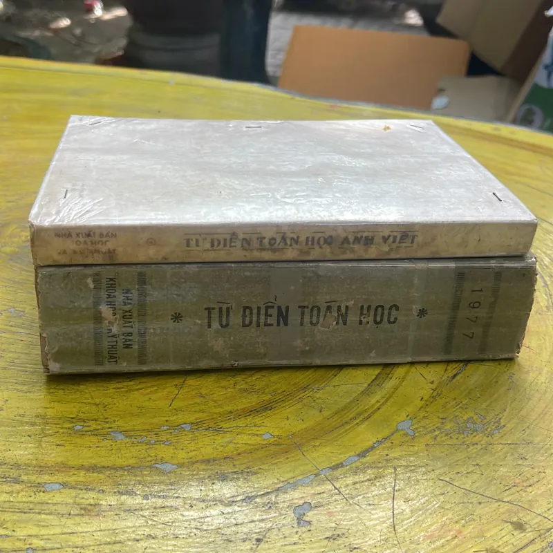 COMBO TỪ ĐIỂN TOÁN HỌC & TỪ ĐIỂN TOÁN HỌC ANH - VIỆT bản 1976-1977 753999