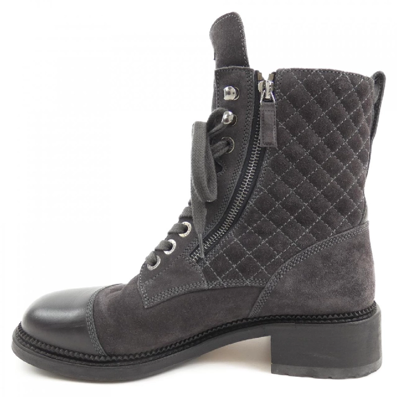 【Khuyến mãi】Giày bốt CHANEL 664805