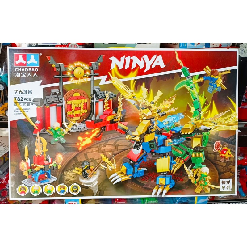 Đồ chơi Lắp ráp Ninja Rồng CHAOBAO 7638 145554