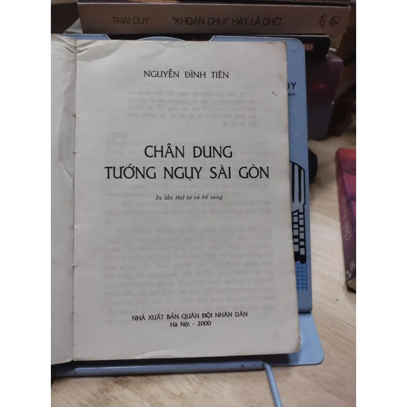 sách: Chân dung tướng Nguỵ Sài Gòn - Nguyễn Đình Tiên (A1) 570451