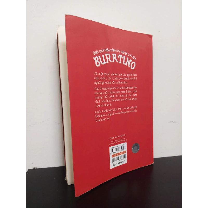 Chiếc Chìa Khoá Vàng Hay Chuyện Li Kì Của Buratino (2019) - A. Tolstoy, Mới 80% (tróc gáy) HCM.ASB2601 341325