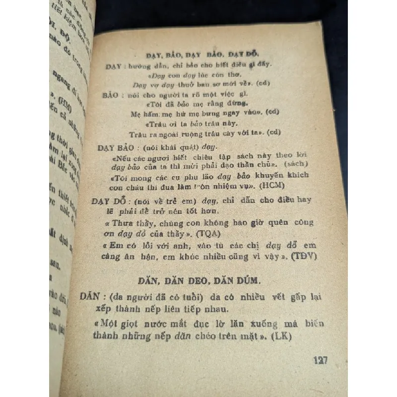 Các nhóm từ đồng nghĩa trong tiếng việt - Nguyễn Văn Tu 713740