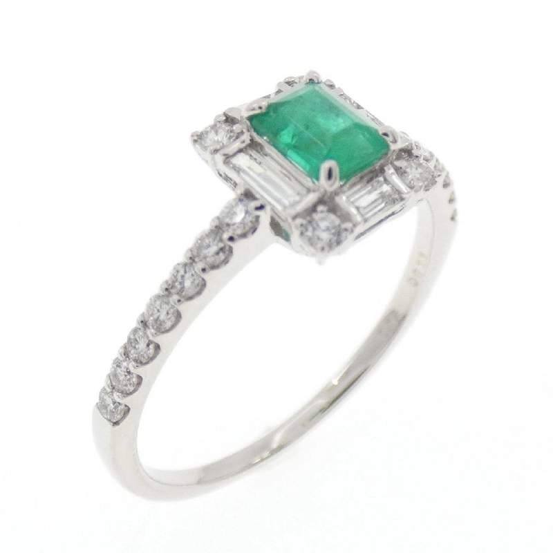 Nhẫn Emerald PT900 0.32CT - Hàng hiệu Chính hãng 850330
