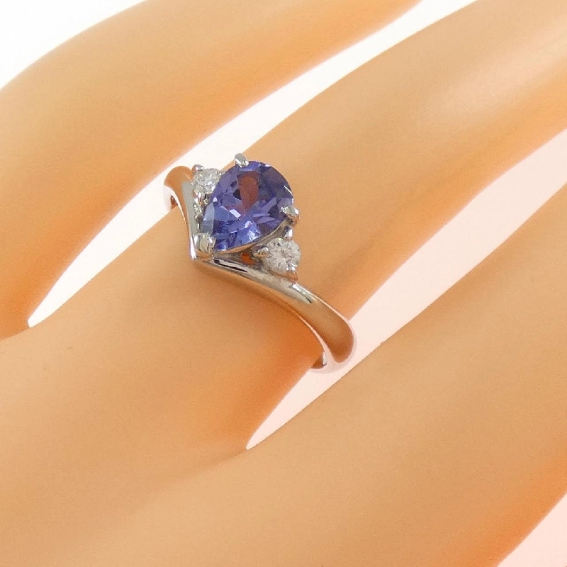 Nhẫn Tanzanite PT900 0.60CT - Hàng hiệu Chính hãng 850914