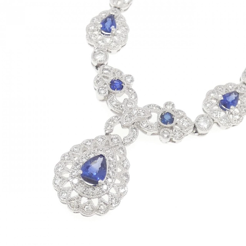 Dây chuyền Sapphire PT900 2.24CT - Hàng hiệu Chính hãng 858437