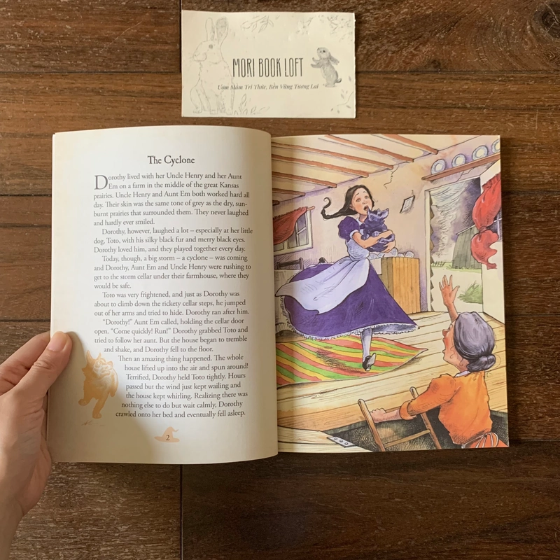 Sách tranh tiếng anh The Wizard of Oz, Used, Classic Collection 462342