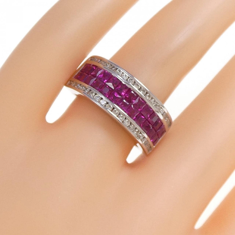 Nhẫn Ruby K18WG 1.64CT - Hàng hiệu Chính hãng 852847