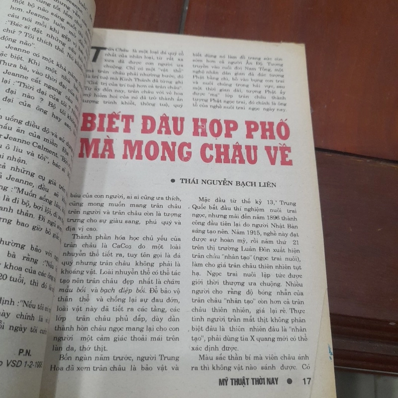 MỸ THUẬT THỜI NAY số 56 năm 1995 476083