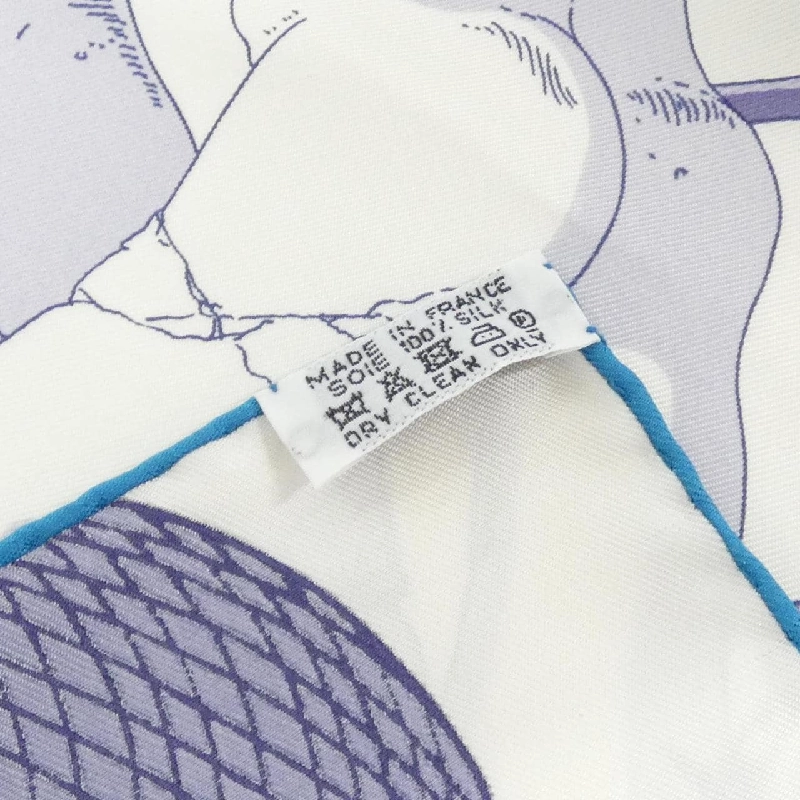 Khăn choàng HERMES HIPPOPOLIS CARRE 002934S - Hàng hiệu Chính hãng 771902