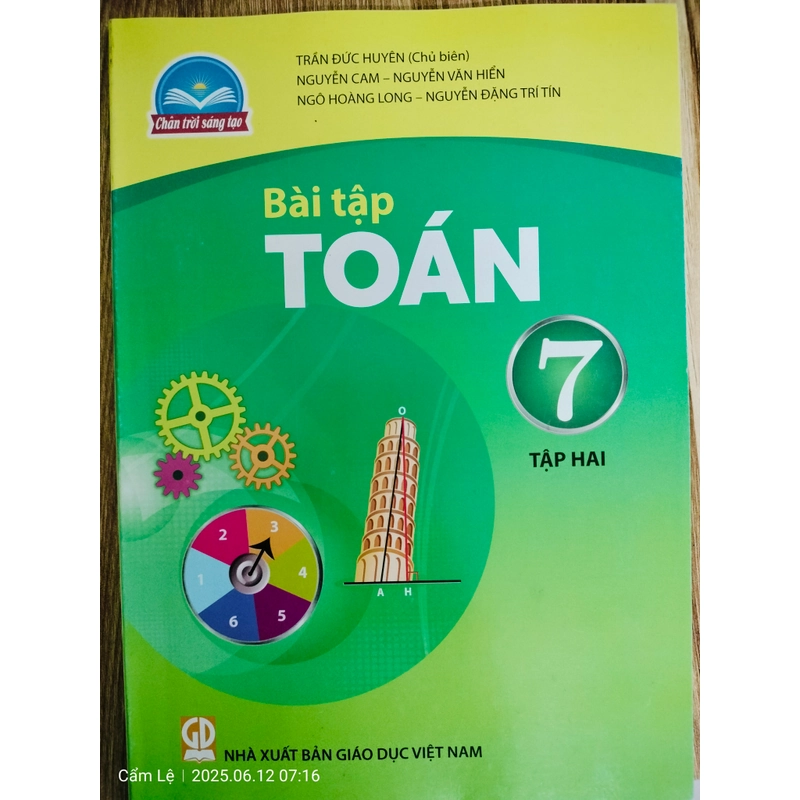 Bán 3 quyển sbt chân trời sáng tạo như hình. 474060