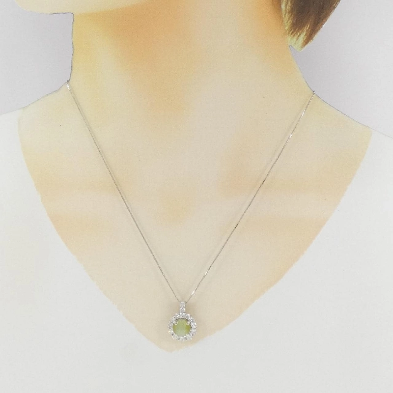 PT900/PT850 Mặt dây chuyền Chrysoberyl Cat 4.26CT - Hàng hiệu Chính hãng 857173