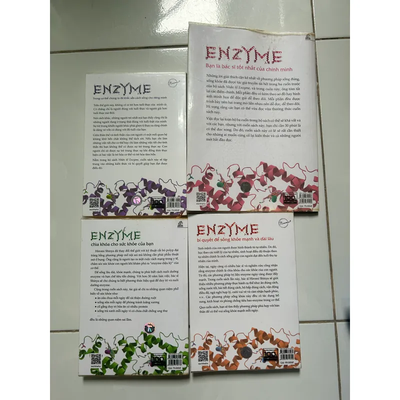 Bộ nhân tố enzyme 4 quyển 704306