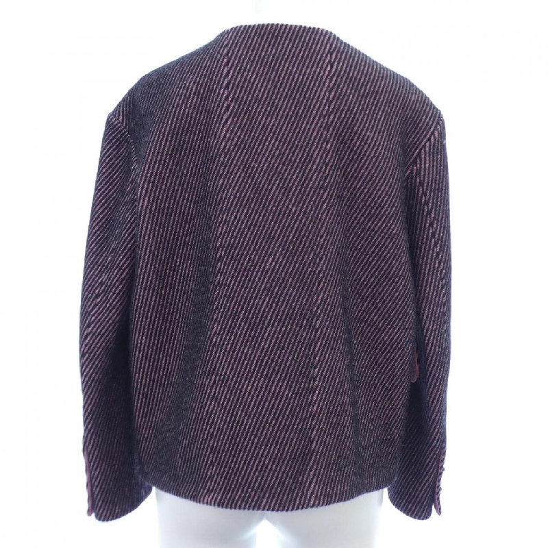 【Mã giảm giá】Áo khoác không cổ CHANEL 637219