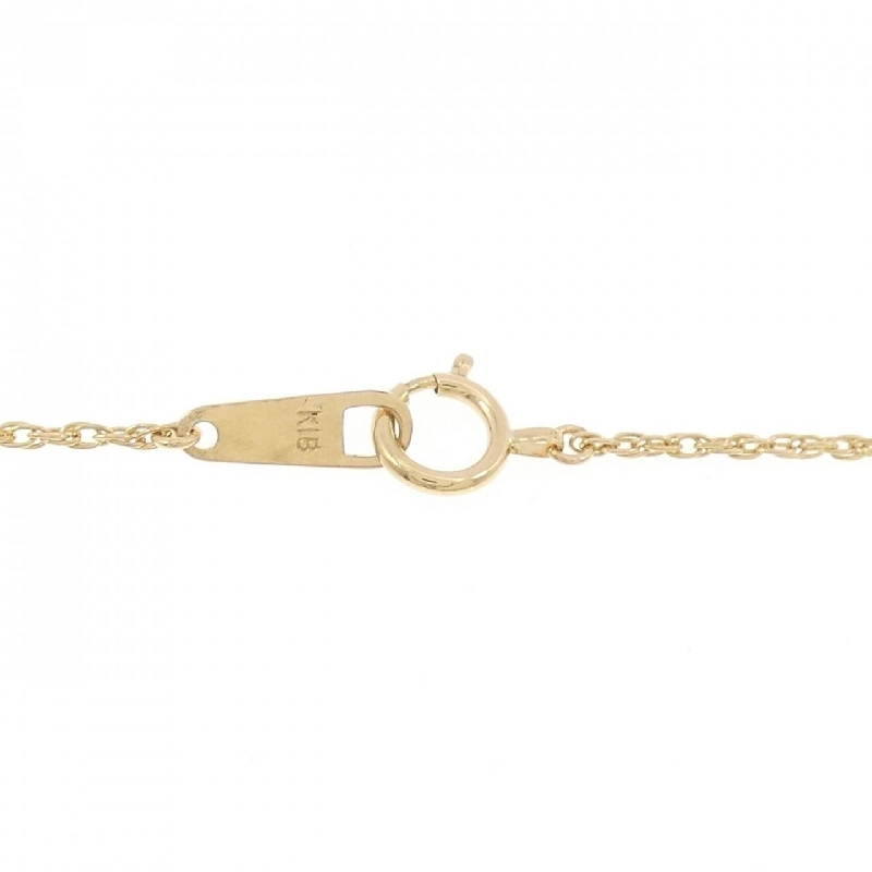 K18YG Dây chuyền kim cương chéo 1.00CT - Hàng hiệu Chính hãng 857834