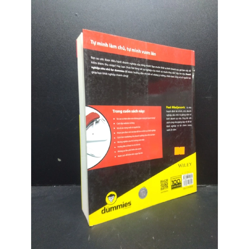 Doanh nghiệp siêu nhỏ for dummies a wiley brand Paul Mladjenovic 2020 Mới 90% bẩn nhẹ HCM.ASB0309 913669