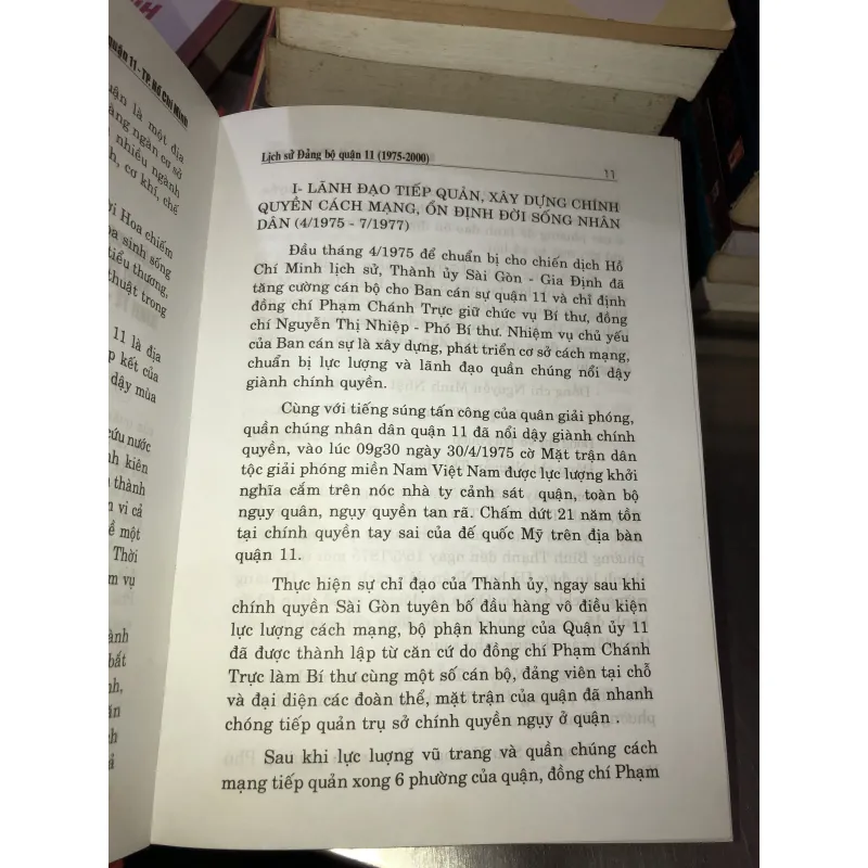 Lịch sử đảng bộ quận 11 (1975-2000) 999462