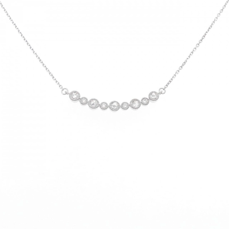 K18WG Dây chuyền kim cương 0.43CT - Hàng hiệu Chính hãng 863213