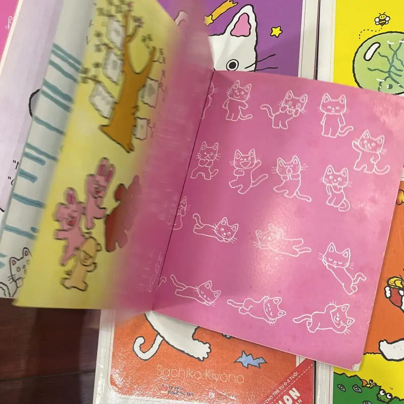 Bộ sách Bé mèo Nontan 6 quyển - thiếu nhi - mẫu giáo - truyện đọc  1047564