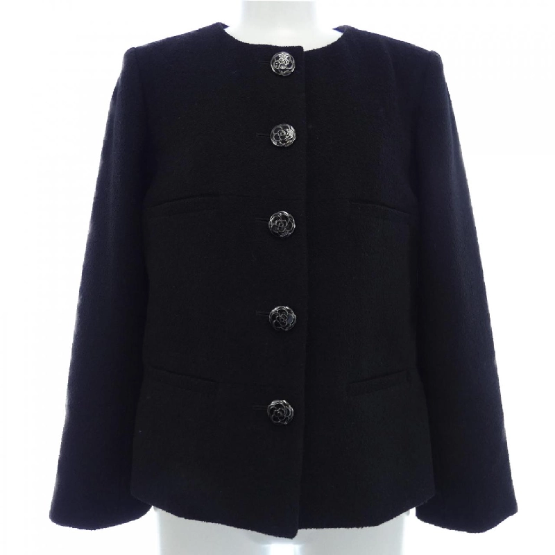 CHANEL P52753V18196 15K Áo khoác không cổ - Hàng hiệu Authentic 630958