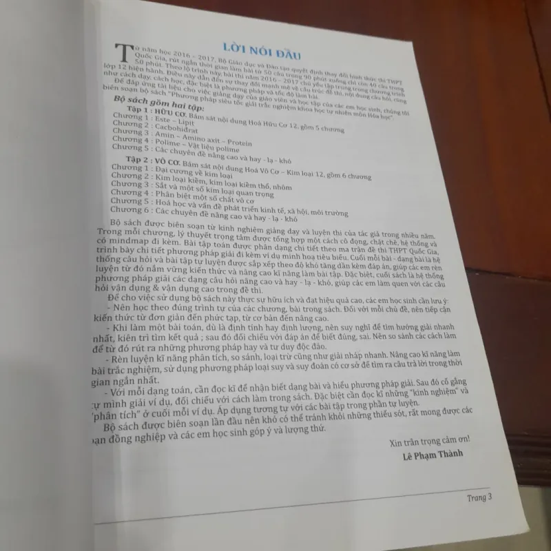 Phương pháp siêu tốc Giải Trắc nghiệm HÓA HỌC thi THPT, tập 1 (hữu cơ) 1029759