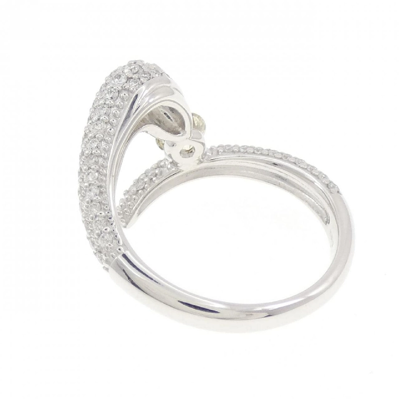 Nhẫn kim cương K18WG hình rắn 1.00CT 667306