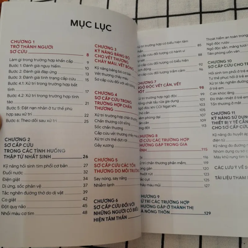 CẨM NANG SƠ CỨU 360. Sách thiết yếu Gia đình. Bác sỹ Đinh Công Pho 707569