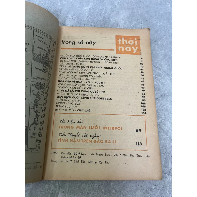 TẠP CHÍ THỜI NAY SỐ 110 931613