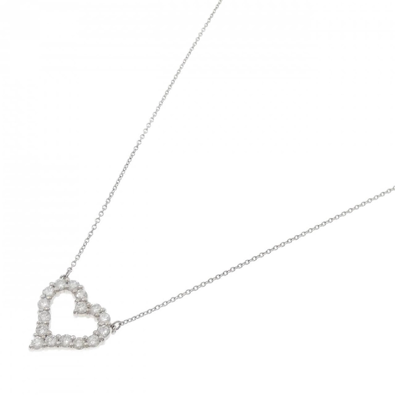 Dây chuyền kim cương hình trái tim PT900/PT850 1.00CT - Hàng hiệu Chính hãng 857872