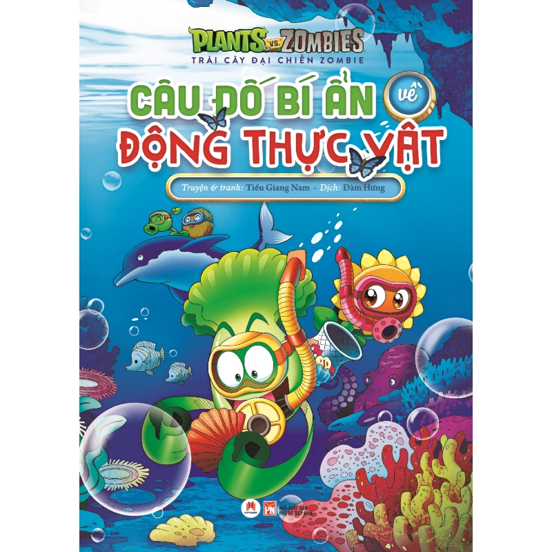 Trái cây đại chiến Zombie - Câu đố bí ẩn về Động thực vật (HH) Mới 100% HCM.PO Độc quyền - Thiếu nhi 148850