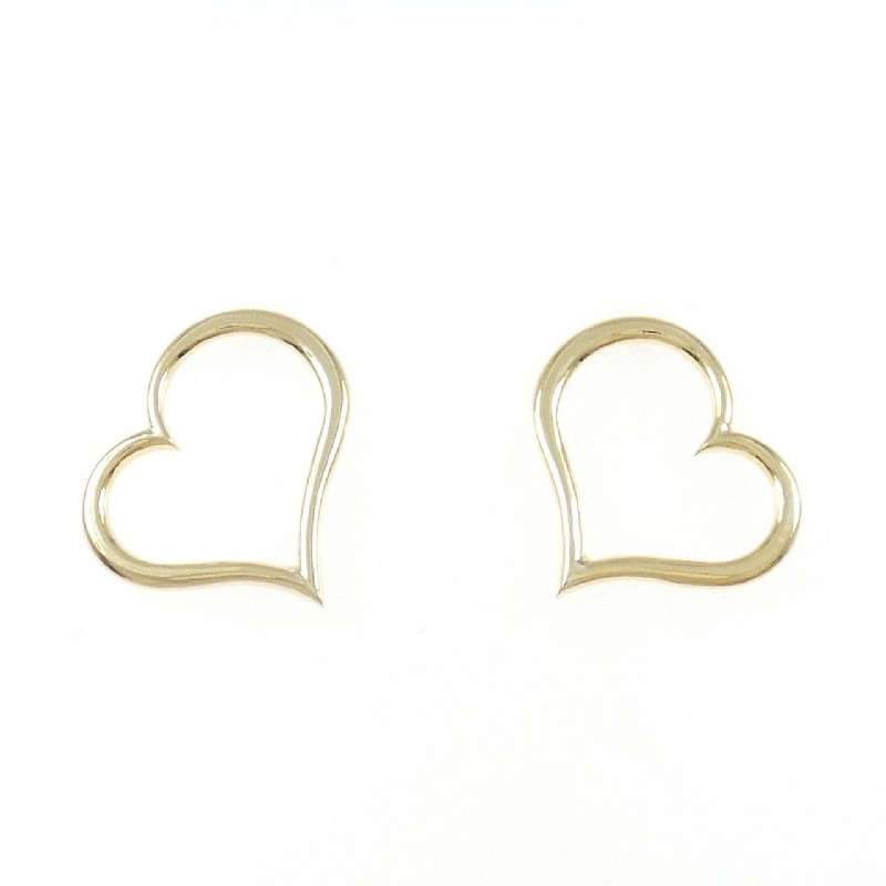 K18YG Bông tai hình trái tim - Hàng hiệu Chính hãng 871503