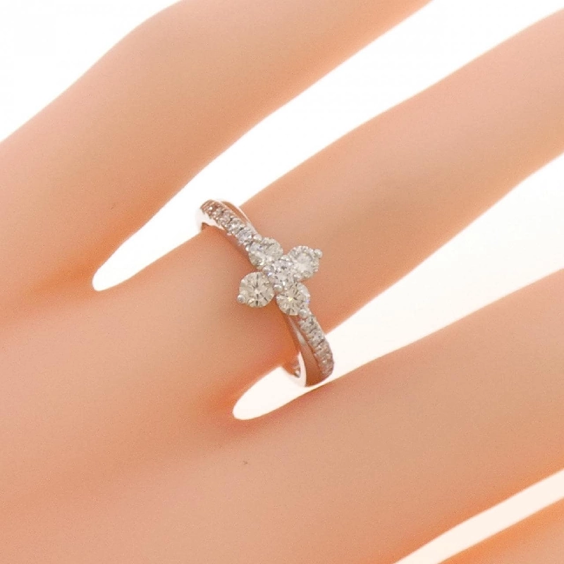 Nhẫn kim cương hoa PT900 0.50CT - Hàng hiệu Authentic 854406