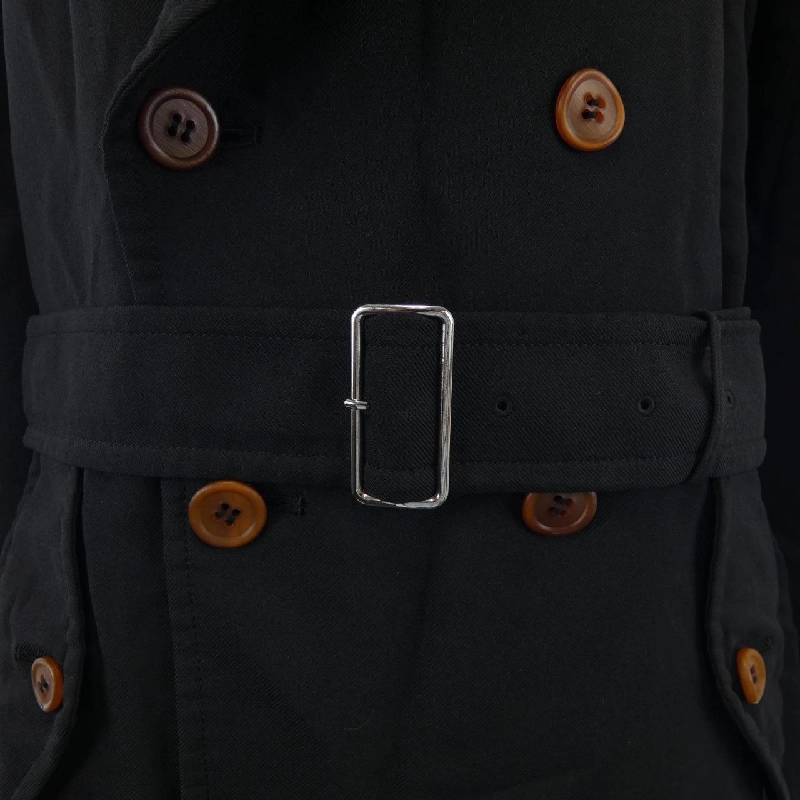 【Mã giảm giá】Áo khoác trench BLACK GARCONS 640649