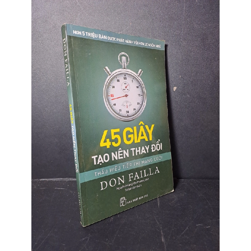 45 giây tạo nên thay đổi thấu hiểu tiếp thị mạng lưới mới 90% Don Failla HCM0906 KỸ NĂNG 471353