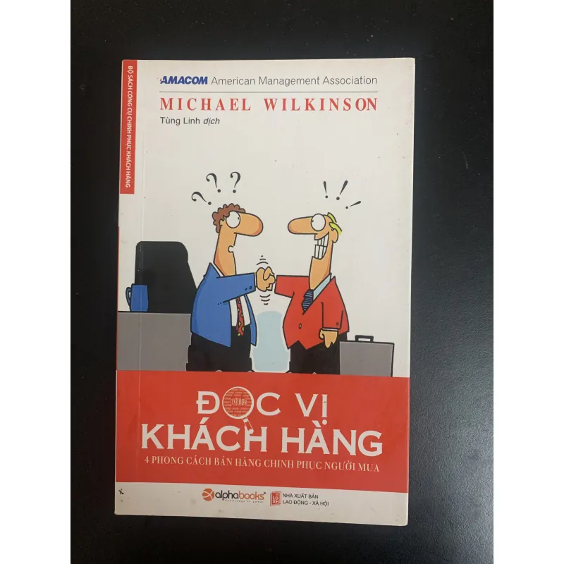 (Sách cũ) Đọc vị khách hàng - 4 phong cách bán hàng chinh phục người mua - Michael 972993