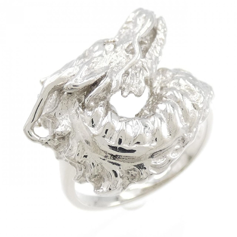 【Sản phẩm mới】Nhẫn kim cương PT950 hình rồng 0.005CT 671159