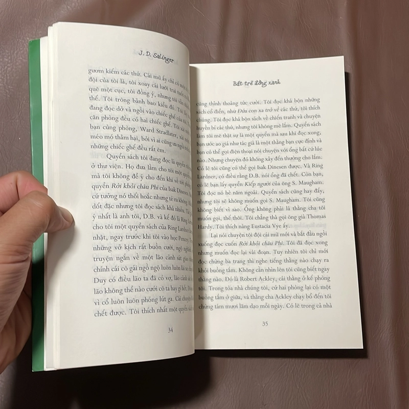 II Văn Học Nước Ngoài: Bắt Trẻ Đồng Xanh - J.D. Salinger - 2019 523194