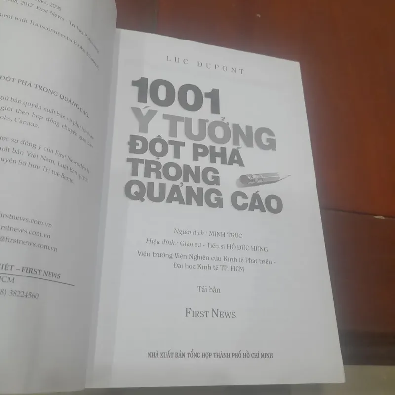 Luc Dupont - 1001 Ý TƯỞNG ĐỘT PHÁ TRONG QUẢNG CÁO 689456