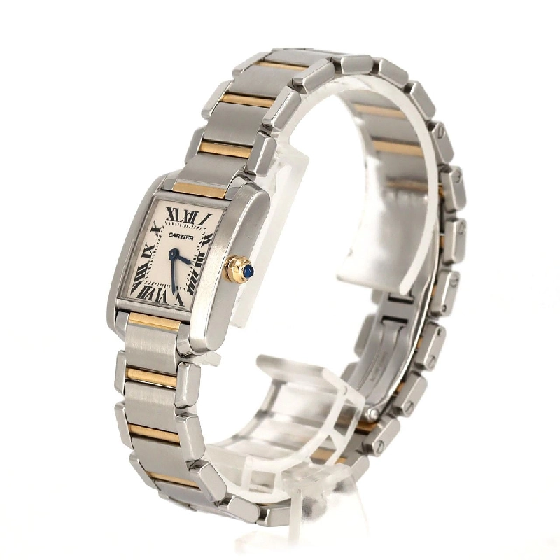 Cartier Tank Française SM Combi W51007Q4 SSxYG Quartz - Hàng hiệu Chính hãng 875687