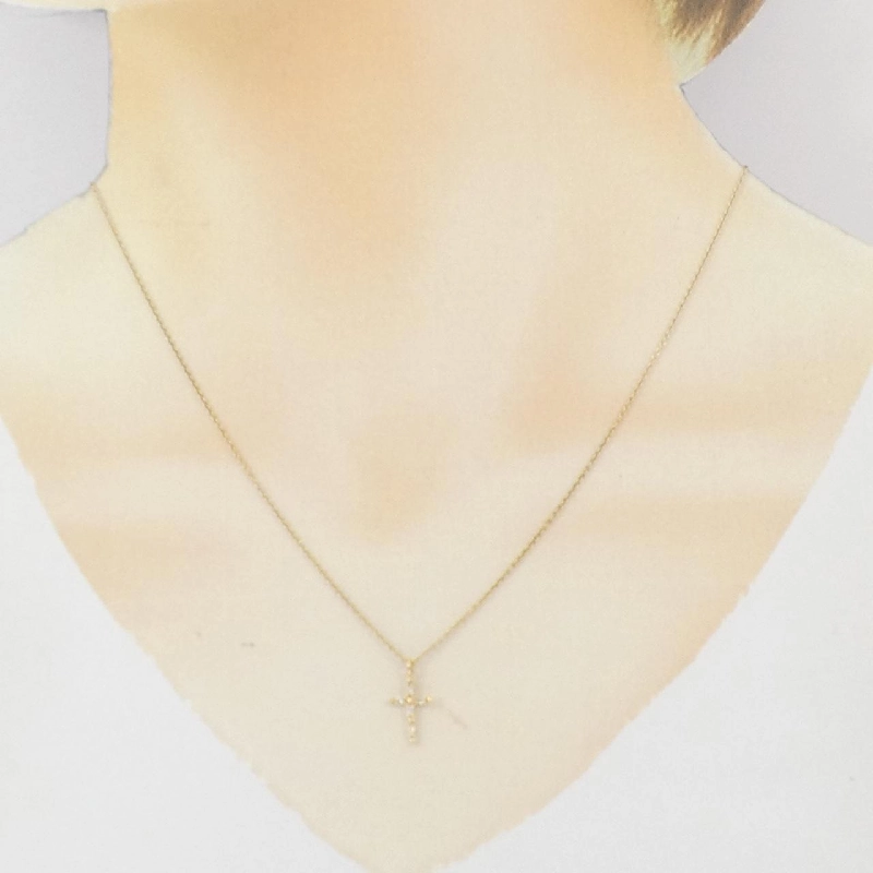 K10WG Dây chuyền kim cương 0.03CT - Hàng hiệu Chính hãng 858977