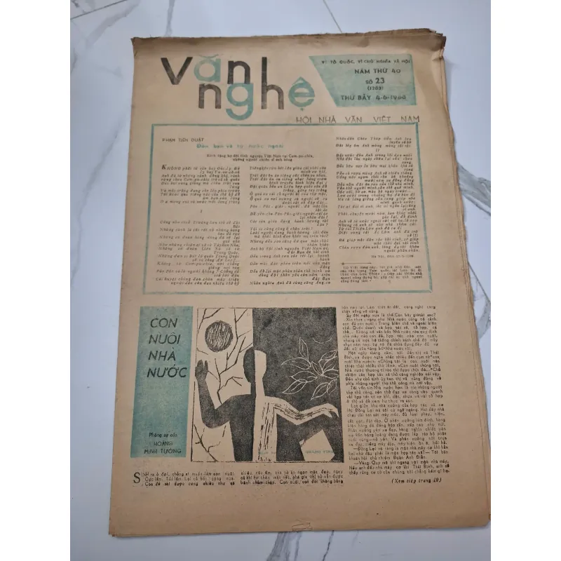 Báo Văn nghệ Số 23 (4-6-1988) - Phạm Tiến Duật - Thơ 960378