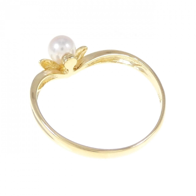 Nhẫn ngọc trai Akoya K18YG 4mm 673373